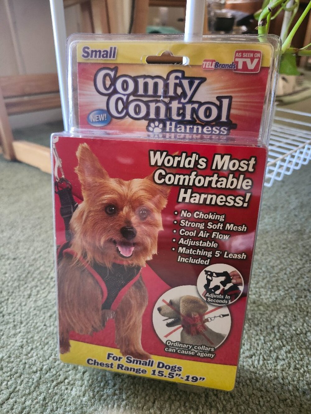 Comfy Control Harness – For Small Dogs